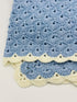 Kids and Babies' Crochet Blanket, kids room deco, kids gift, worsted wool and cotton blend